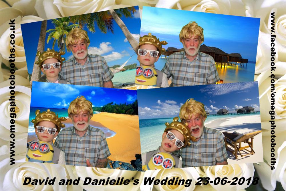 David & Danielle's Wedding | View more photos from the event at gallery.omegaphotobooths.co.uk/u/Omega-Photobooths/David-Danielles-Wedding